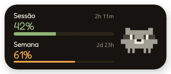 Widget compacto
